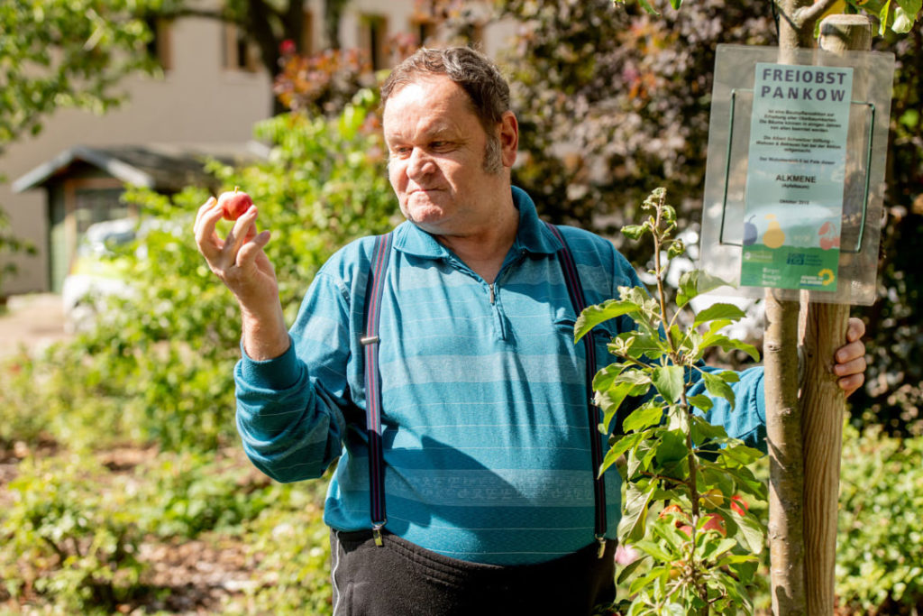 In der Natur unterwegs.