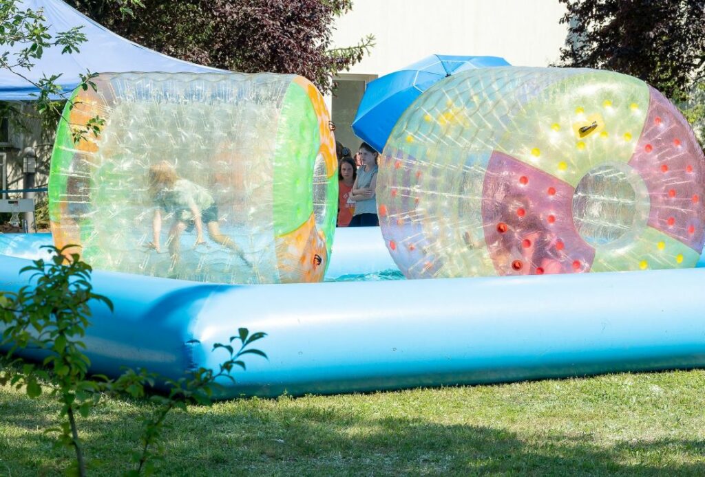 Viel Wasserspaß für die kleinen Gäste.