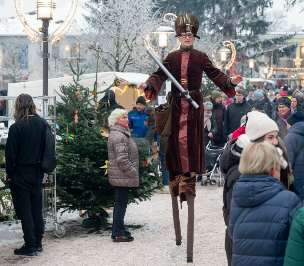 Stelzenmann Adventsbasar