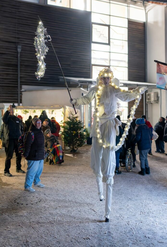 Stelzenmann Adventsbasar