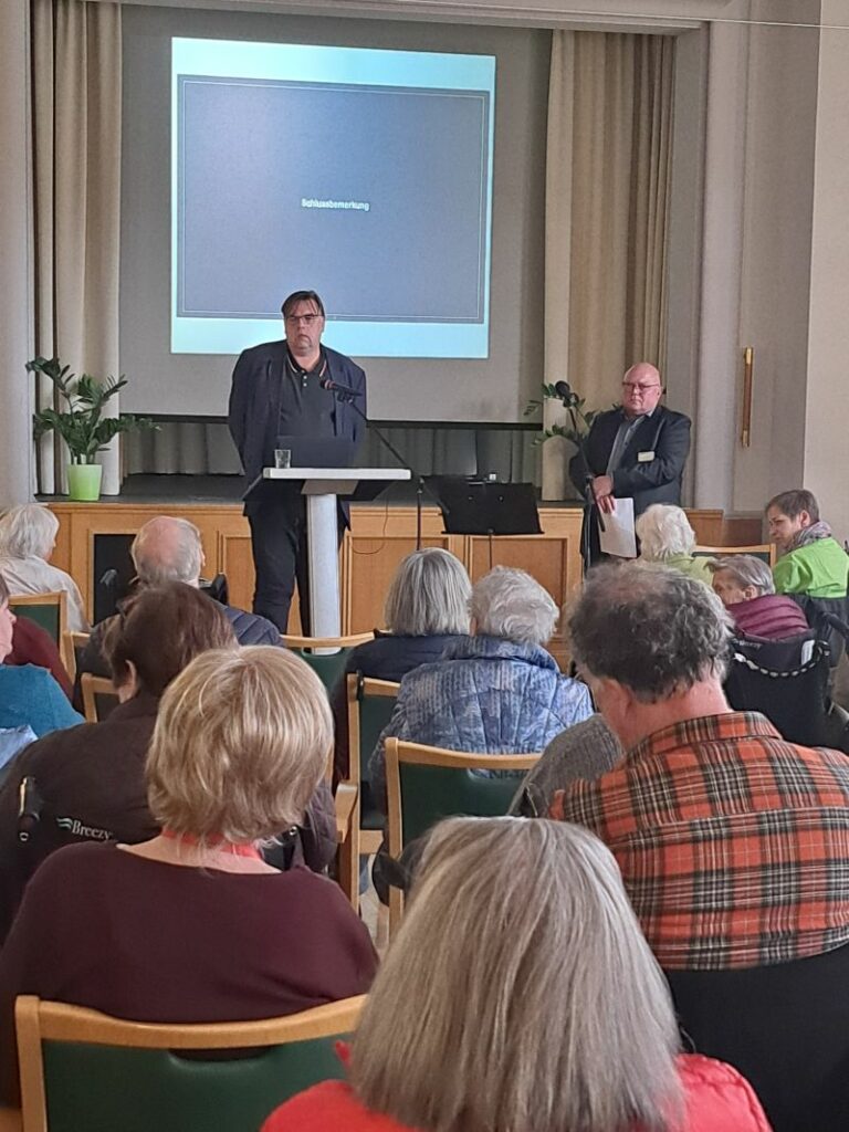 Vortrag Herr Irmer zum Thema Zwangsarbeit