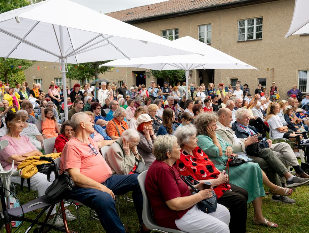 Sommerfest Besucher