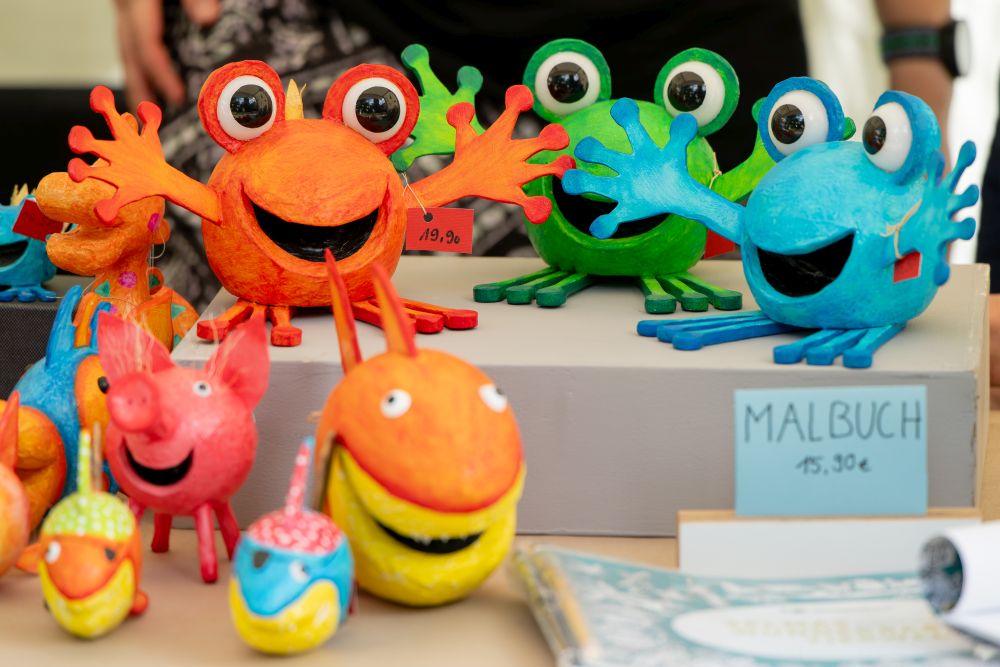 Sommerfest kreative Stände