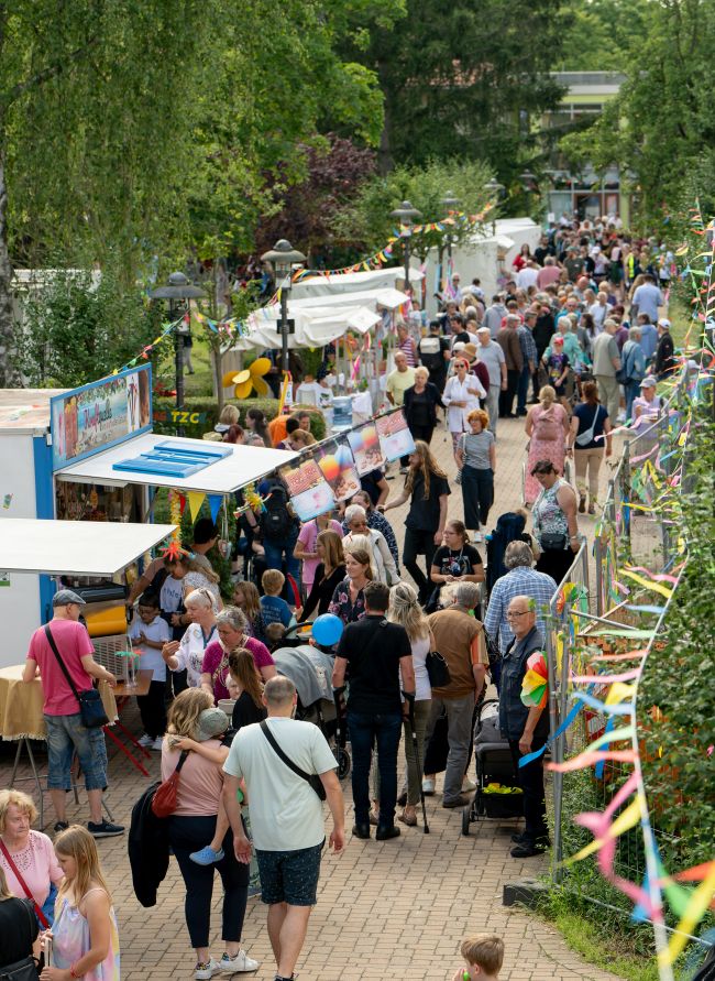 Sommerfest das Stiftungsgelände