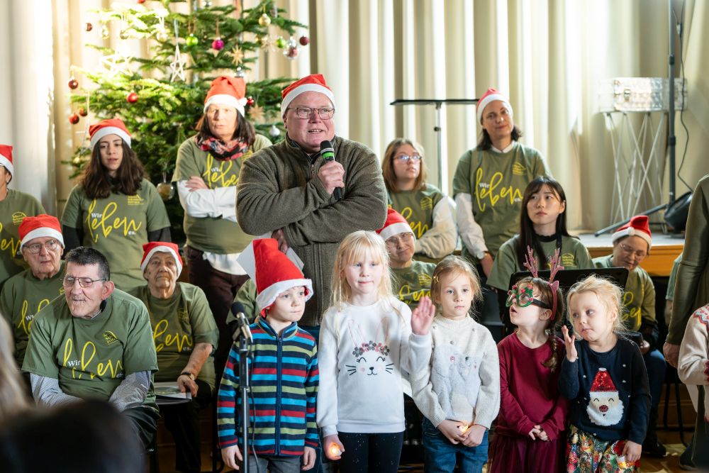 Adventsbasar Herr Schwarzer