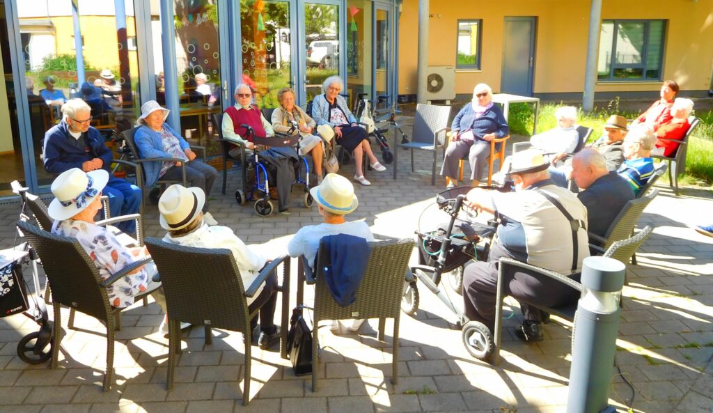 Goldener Herbst, Terrasse