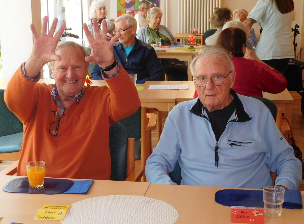 Goldener Herbst, Freude am Tisch